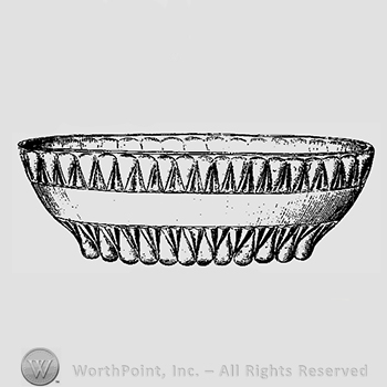 Glass pattern: Fulton; salad bowl.