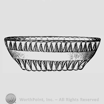 Glass pattern: Fulton; salad bowl.