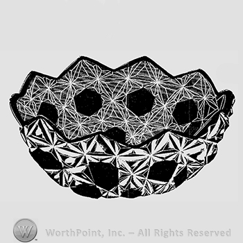 Glass pattern: Ruby; bowl.