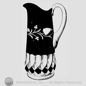 Glass pattern: Victoria; tankard.