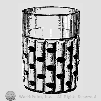 Glass pattern: No. 15; tumbler.