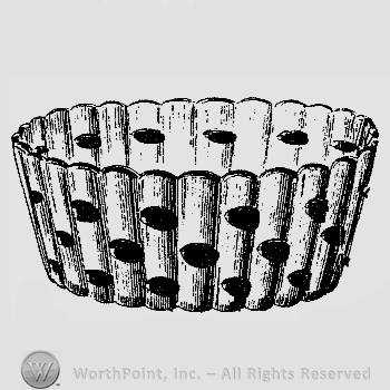 Glass pattern: No. 15; nappy.