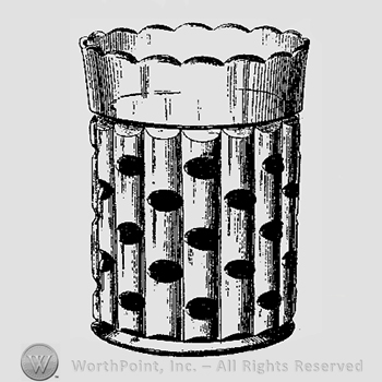Glass pattern: No. 15; tumbler.
