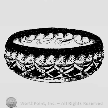 Glass pattern: No. 23; nappy.