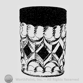 Glass pattern: No. 23; tumbler.