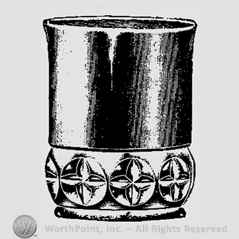 Glass pattern: No. 100; tumbler.