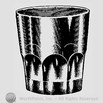 Glass pattern: unnamed; tumbler.