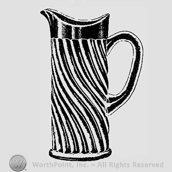 Glass pattern: No. 2; tankard.