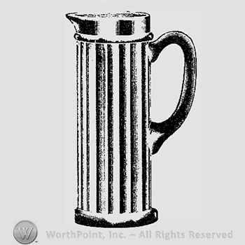 Glass pattern: No. 3; tankard.