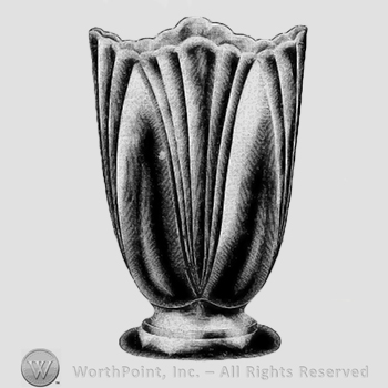 Glass pattern: No. 15016; celery.