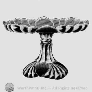 Glass pattern: No. 15016; stand.