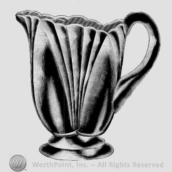 Glass pattern: No. 15016; pitcher.