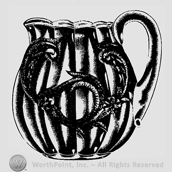 Glass pattern: No. 2000; pitcher.