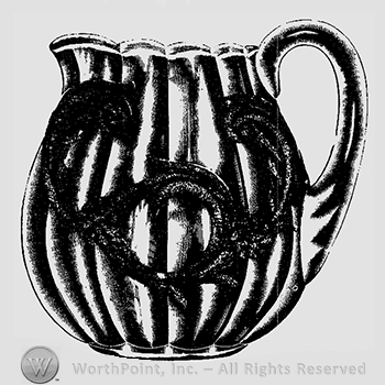 Glass pattern: No. 2000; pitcher.