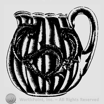 Glass pattern: No. 2000; pitcher.