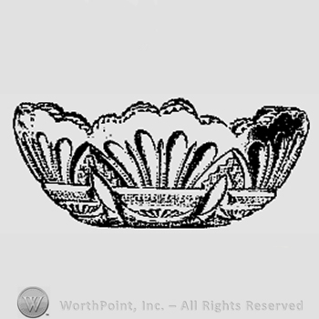 Glass pattern: No. 335; bowl.