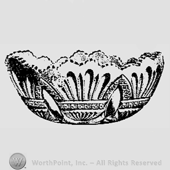 Glass pattern: No. 335; bowl.