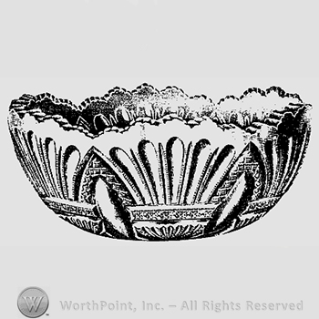 Glass pattern: No. 335; bowl.