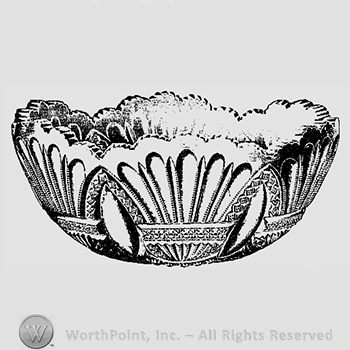 Glass pattern: No. 335; bowl.