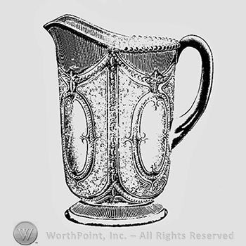 Glass pattern: No. 160; pitcher.