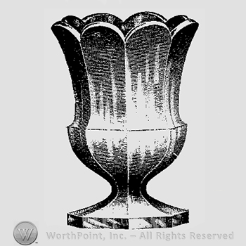 Glass pattern: Continental; spooner.