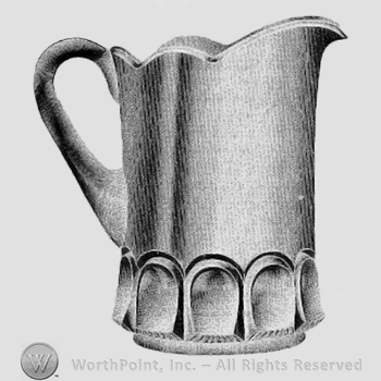 Glass pattern: No. 221; pitcher.