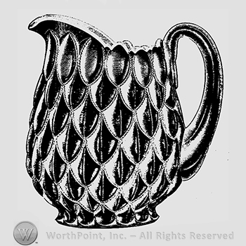 Glass pattern: No. 1229; pitcher.