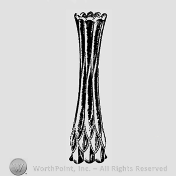 Glass pattern: No. 1229; vase.