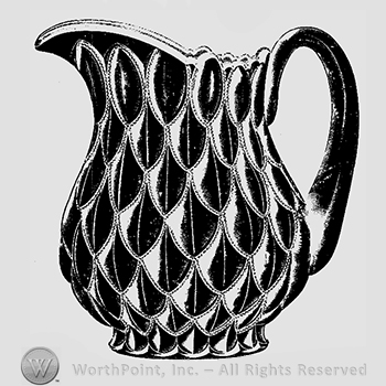 Glass pattern: No. 1229; pitcher.