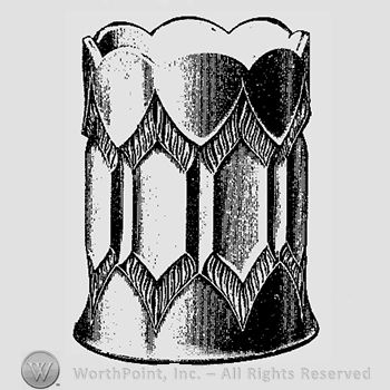 Glass pattern: Niagara; spooner.