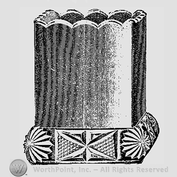 Glass pattern: No. 956; spooner.