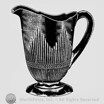 Glass pattern: No. 618; jug.