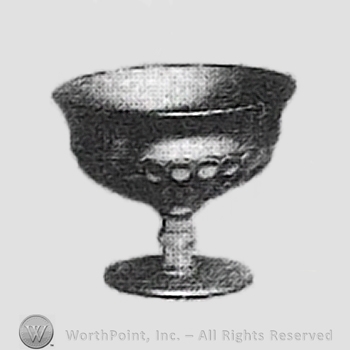 Glass pattern: Nearcut Chelsea; goblet.