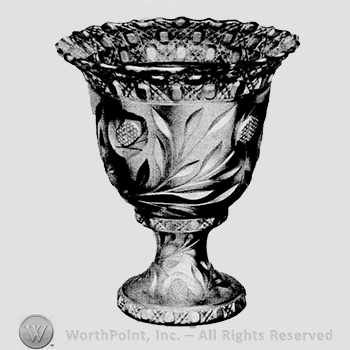 Glass pattern: no. 3200; punch bowl.