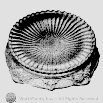 Glass pattern: no. 30; base for bowl.