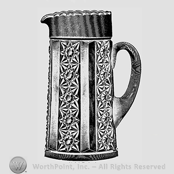 Glass pattern: No. 58; tankard.