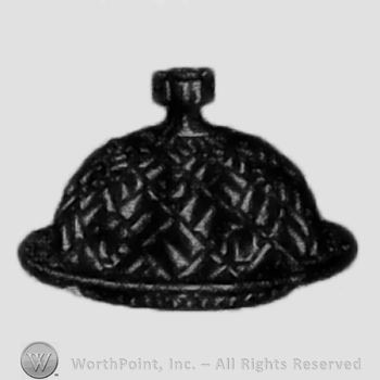 Glass pattern: Richmond; butter dish.