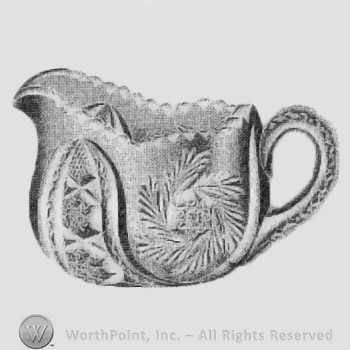 Glass pattern: Wiltec; creamer.