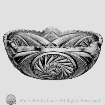 Glass pattern: Aztec; bowl.