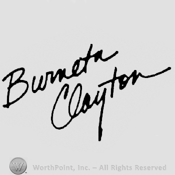 Bruneta hand written above Clayton hand written