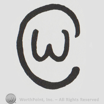 a C with a W inside