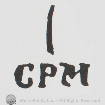 CPM with a vertical line above