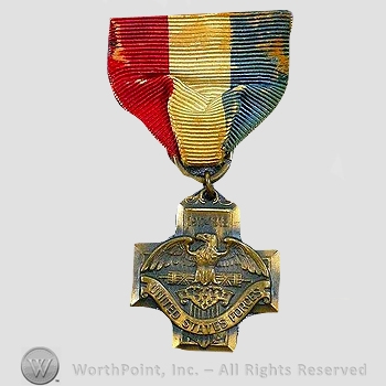 WWI Army Medal : LaPorte County Indiana Service Medal.