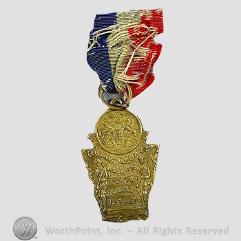 WWI Army Medal : Blair County Pennsylvania Welcome Home Medal.