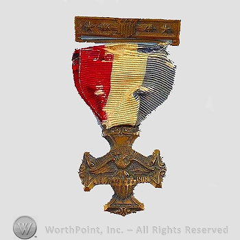WWI Army Medal : Carbondale, Pennsylvania WWI Service Medal.