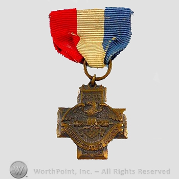 WWI Army Medal : Service Medal From South River, New Jersey.