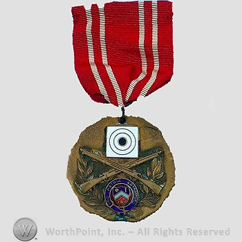 WWI Army Medal : New York 245th Field Artillery 1927 Match Medal.