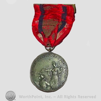 WWI Army Medal : Cuban Pacification.