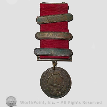 WWI Army Medal : 1912 USN Good Conduct.