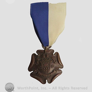 WWI Army Medal : Lancaster Pa WWI Service Medal.